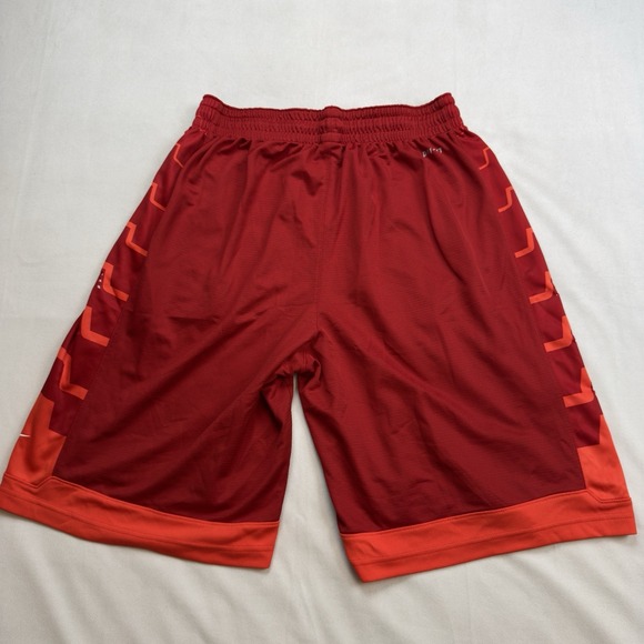 Nike Red Basketball Shorts Lebron James - Size Large Dri-Fit 596473-610 EUC - Picture 6 of 7